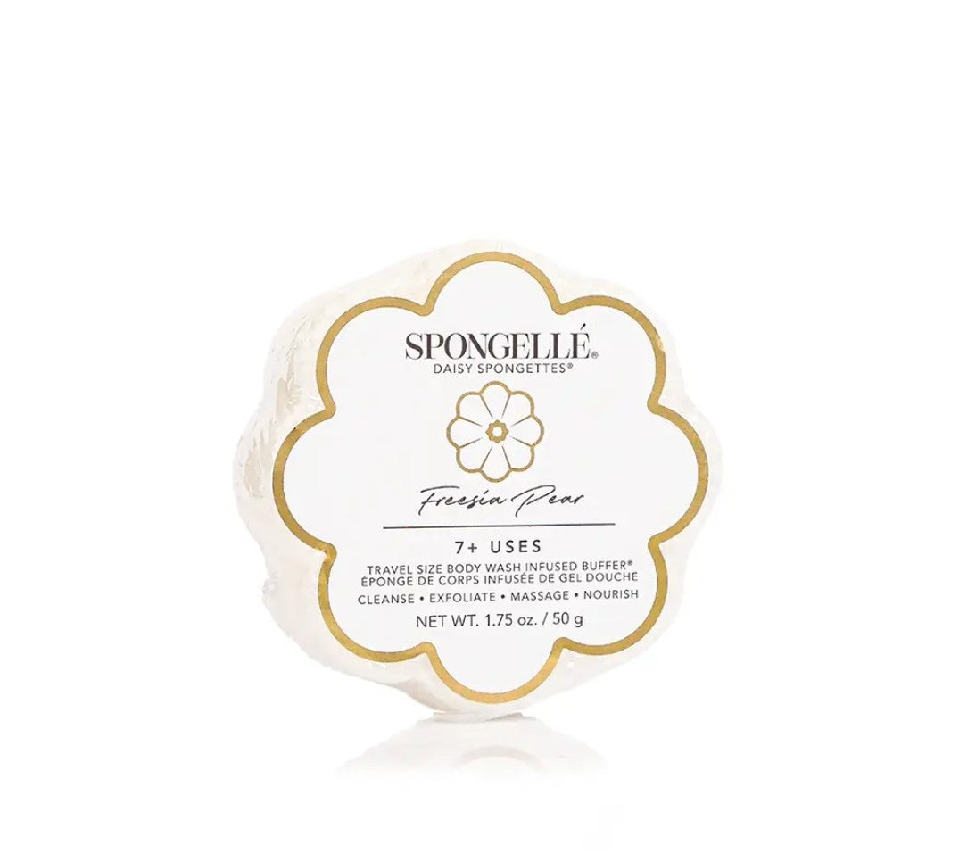 Freesia Pear Daisy Spongette | Soap Sponge Soap Buffer